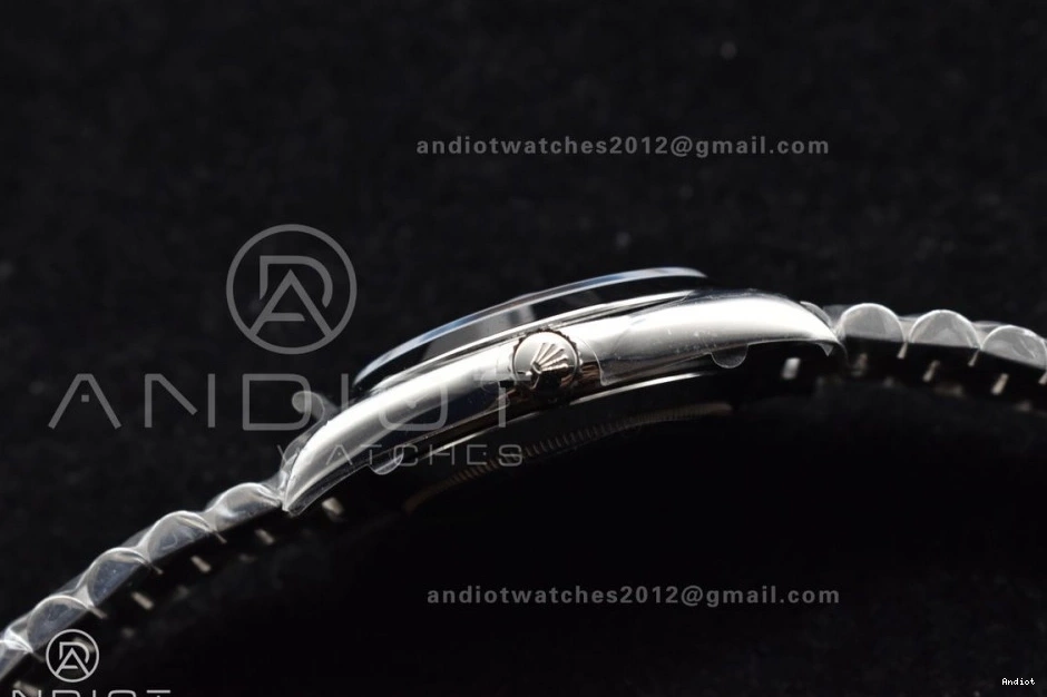 720 A Dial SS Bracelet Iced 40 Weight Crystal GSF Unique On President Blue Gain DayDate 0821